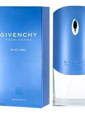 New in Box Blue Label 3.4 oz/100ML Eau de Toilette Gift Spray for Men